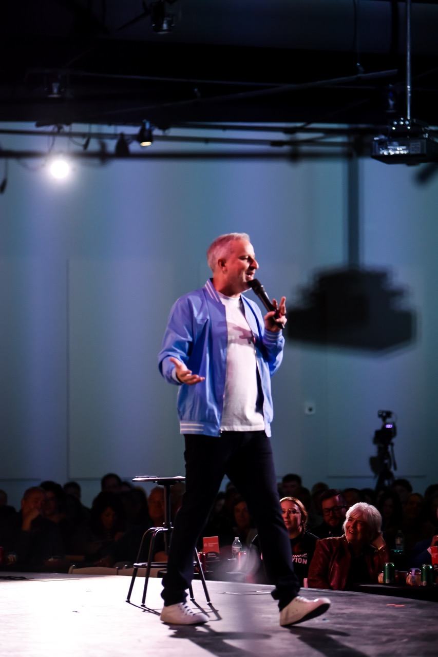 Chris Ruppe on stage at last year's show
